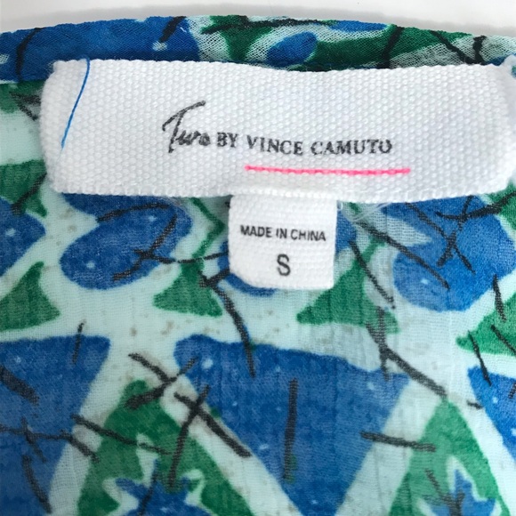 Two by Vince camuto sheer boho tunic top - Picture 6 of 6